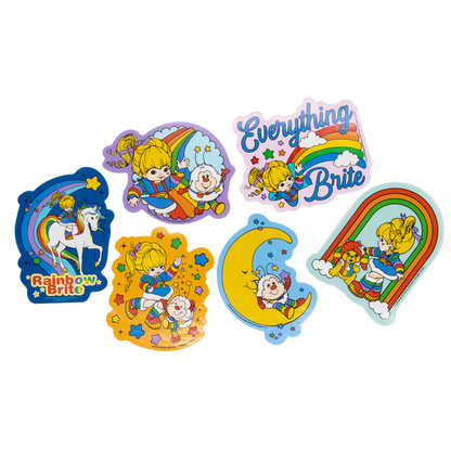 Rainbow Brite & Friends 6-Piece Sticker Pack