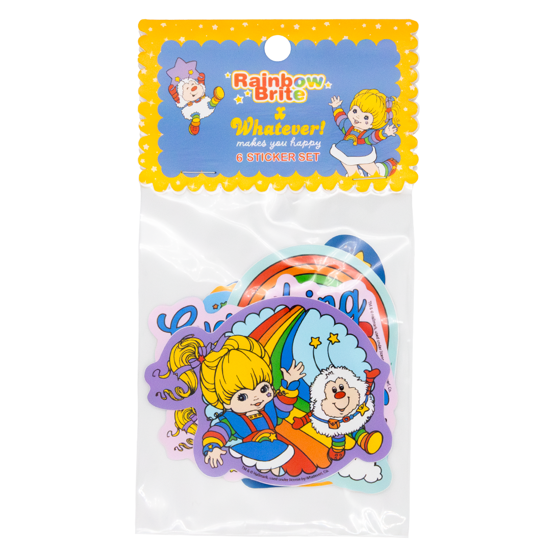 Rainbow Brite & Friends 6-Piece Sticker Pack