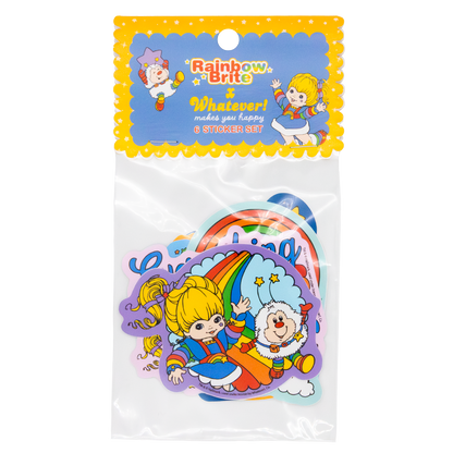 Rainbow Brite & Friends 6-Piece Sticker Pack