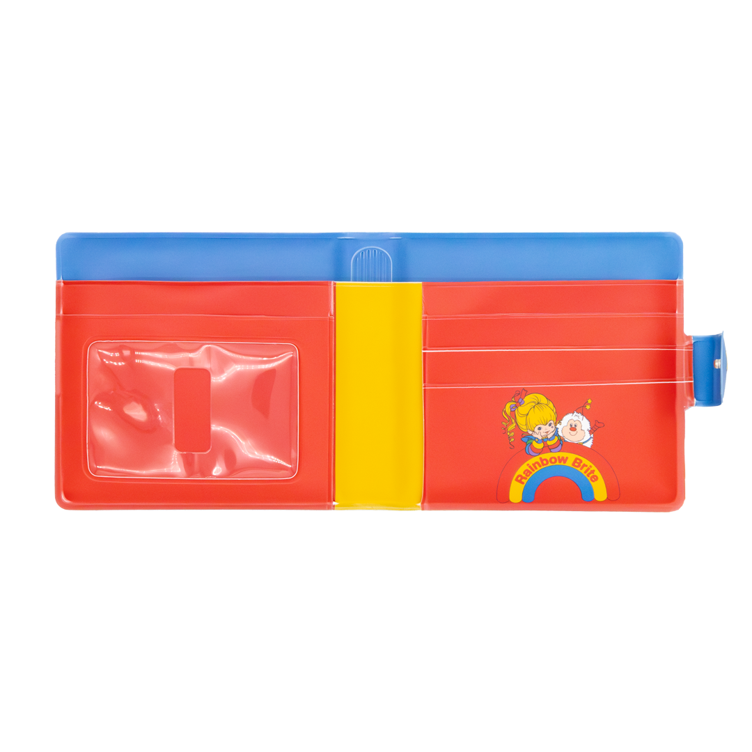 Rainbow Brite Padded Vinyl Snap Wallet
