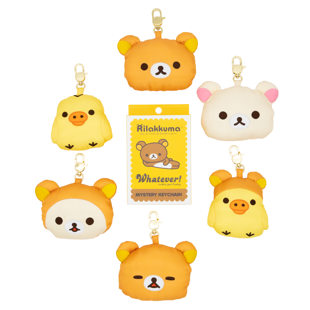 Rilakkuma Mystery Box Puffy Nylon Friends Bag Charms