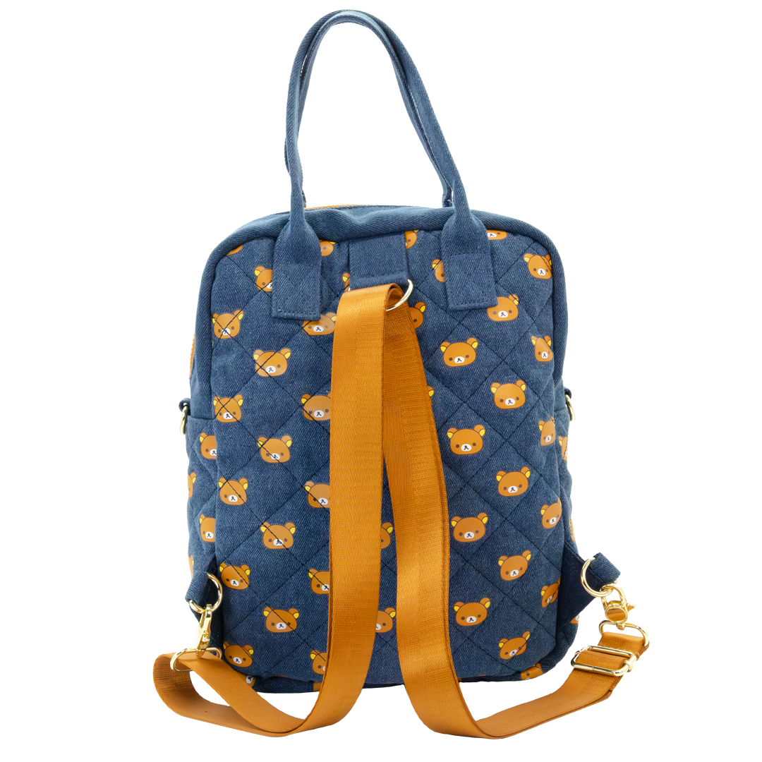 Rilakkuma Quilted Reversible Convertible Square Bag