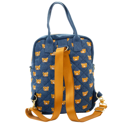 Rilakkuma Quilted Reversible Convertible Square Bag
