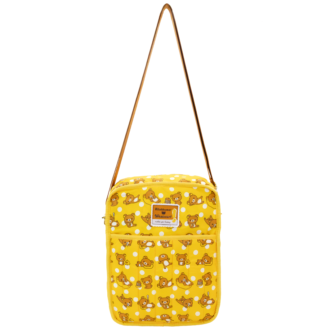 Rilakkuma Quilted Reversible Convertible Square Bag