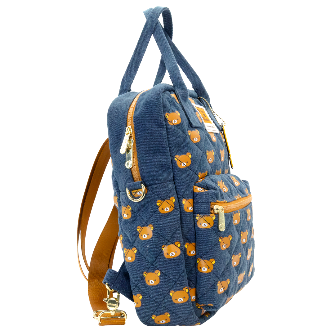 Rilakkuma Quilted Reversible Convertible Square Bag