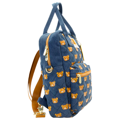 Rilakkuma Quilted Reversible Convertible Square Bag