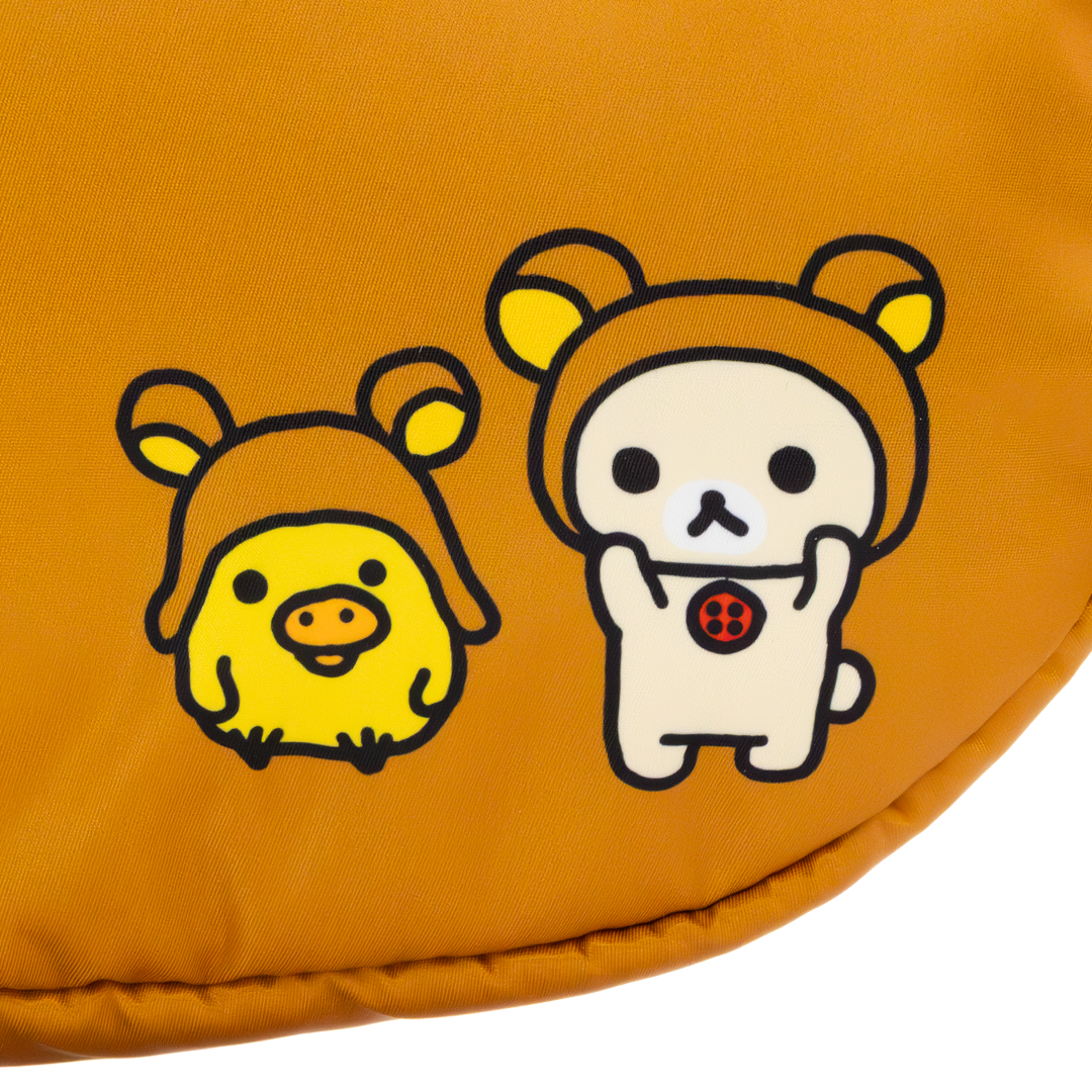 Rilakkuma Head Padded Nylon Tote Bag