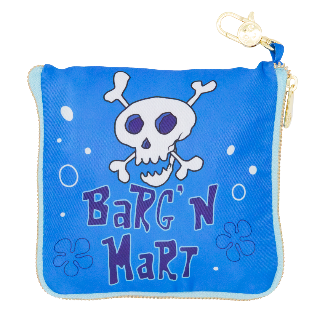 Spongebob Barg N Mart Reusable Collapsable Shopping Tote
