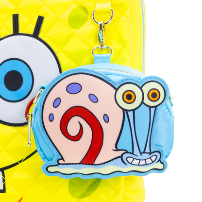 Spongebob Gary Padded Nylon Crossbody Bag
