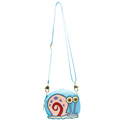 Spongebob Gary Padded Nylon Crossbody Bag