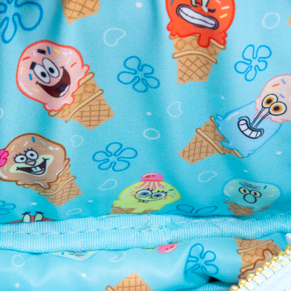 Spongebob Gary Padded Nylon Crossbody Bag