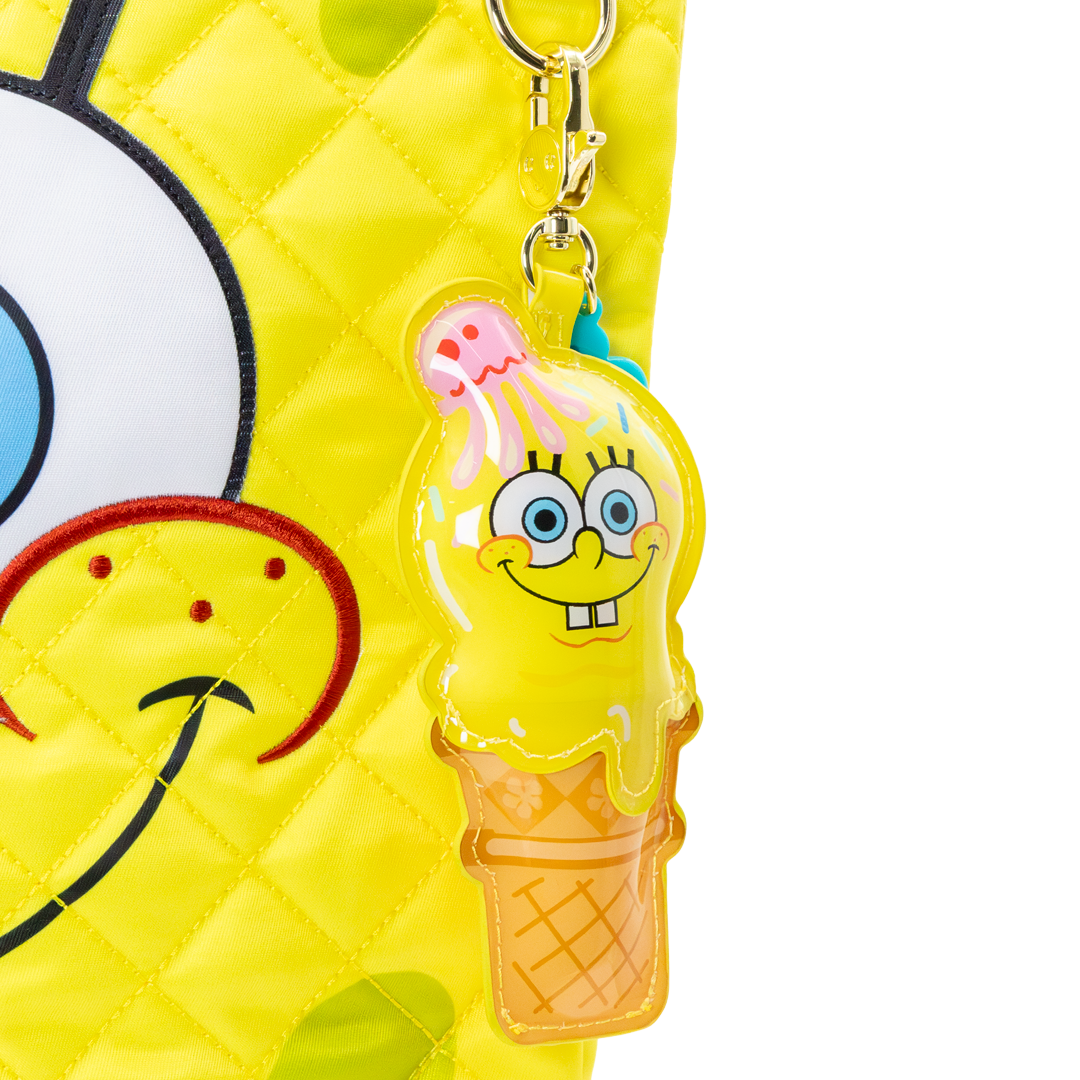 Spongebob Mystery Bag Scented Padded Vinyl Ice Cream Cone Bag Charms
