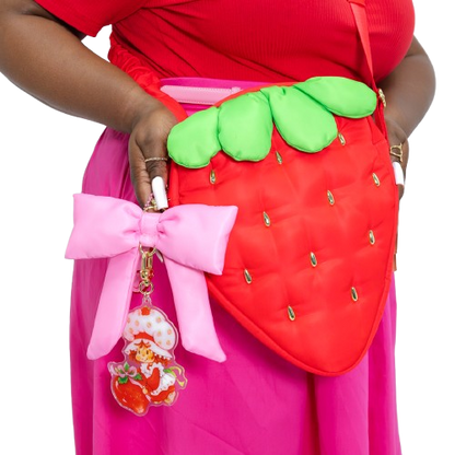 Strawberry Shortcake™ Quilted Strawberry Crossbody Bag