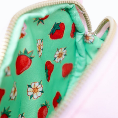 Strawberry Shortcake™ Custard Plush Coin Bag with Strap