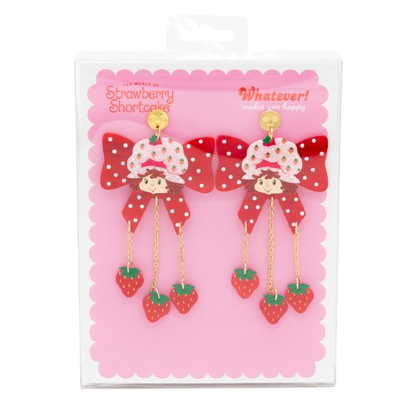 Strawberry Shortcake™ Bow Berries Acrylic Earrings