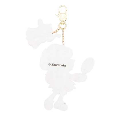 Strawberry Shortcake™ 5" Layered Acrylic Bag Charm w/ Custard Charm