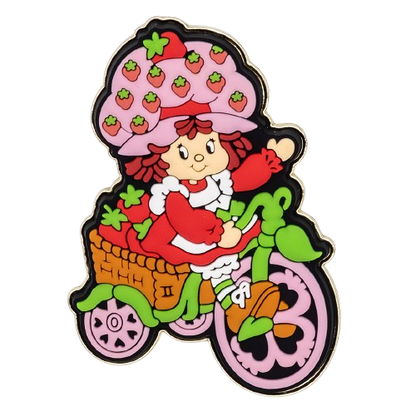 Strawberry Shortcake™ Scented Silicone Tricycle Pin