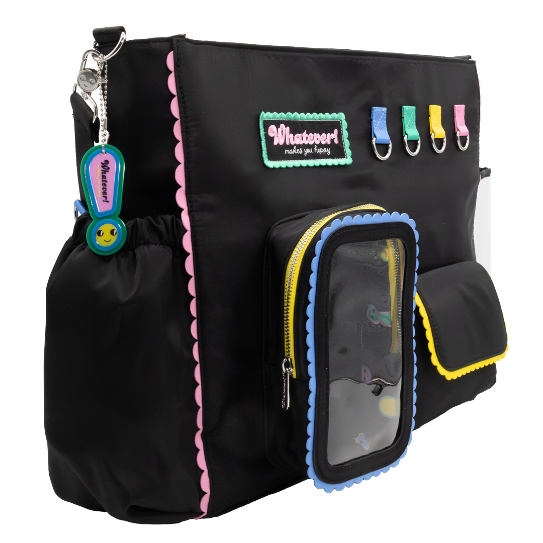 Whatever! Makes You Happy Emotional Support Trinket Tote Bag