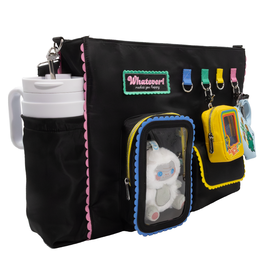 Whatever! Makes You Happy Emotional Support Trinket Tote Bag