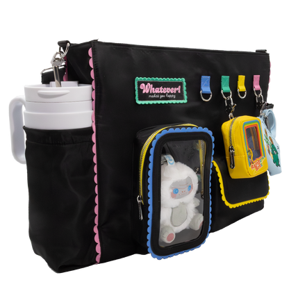 Whatever! Makes You Happy Emotional Support Trinket Tote Bag