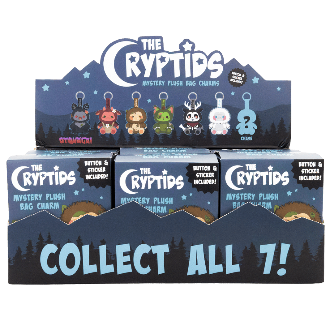 The Cryptids Series 1 Mystery Box Plush Bag Charm