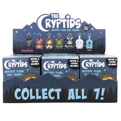 The Cryptids Series 1 Mystery Box Plush Bag Charm