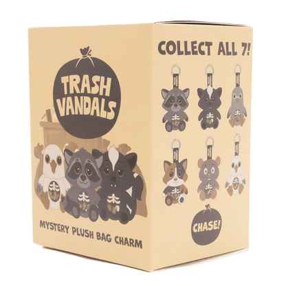 Trash Vandals Mystery Box Plush Bag Charms