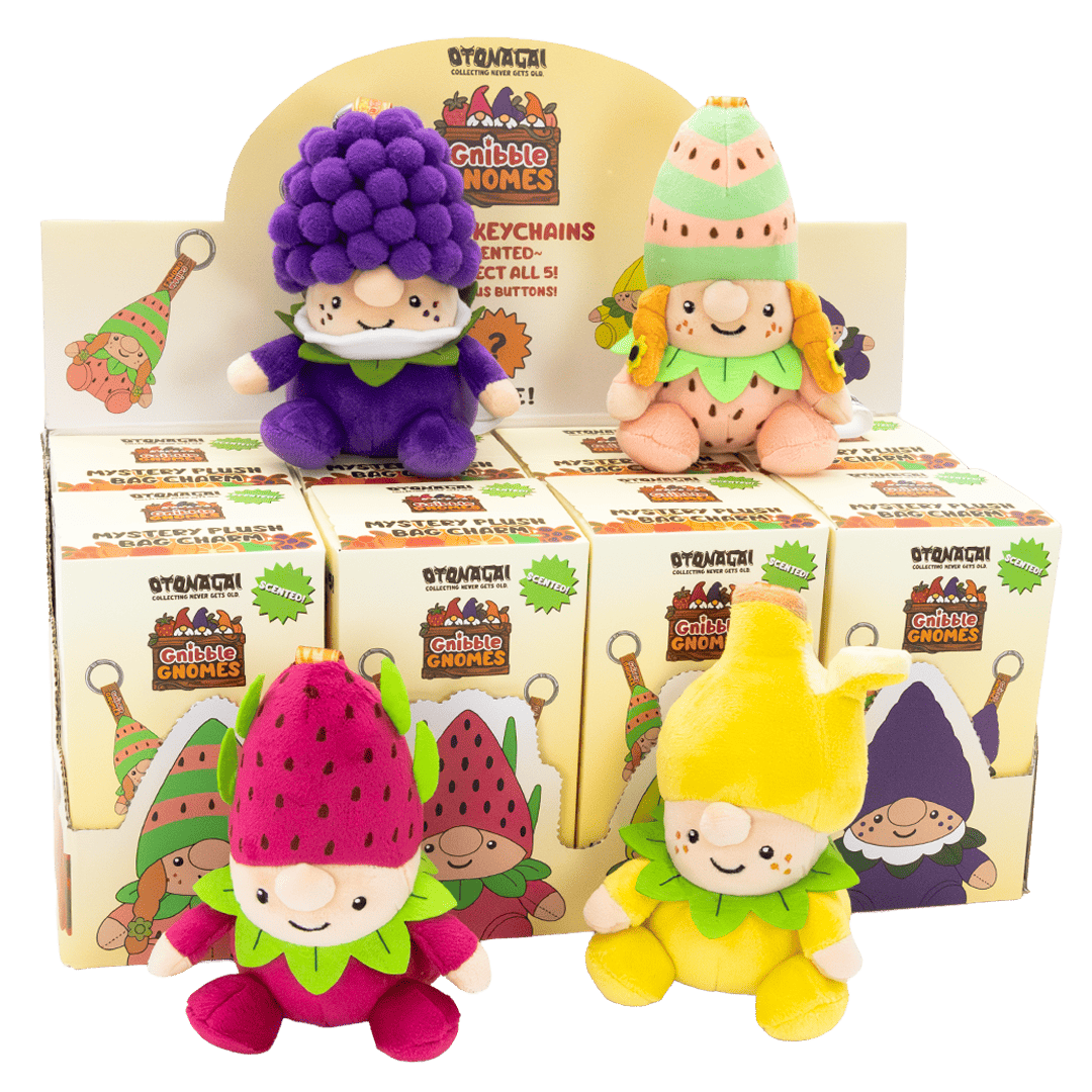 Gnibble Gnomes Mystery Box Scented Plush Bag Charms