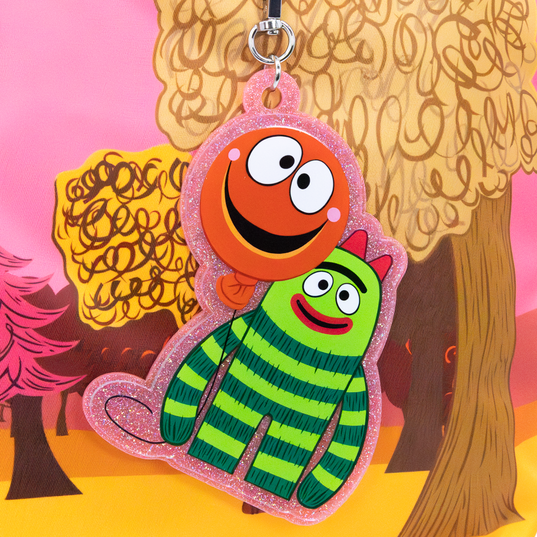 Yo Gabba Gabba Lands Double Sided Puffy Tote Bag