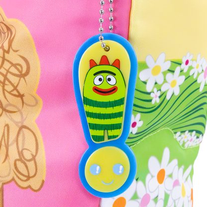 Yo Gabba Gabba Lands Double Sided Puffy Tote Bag