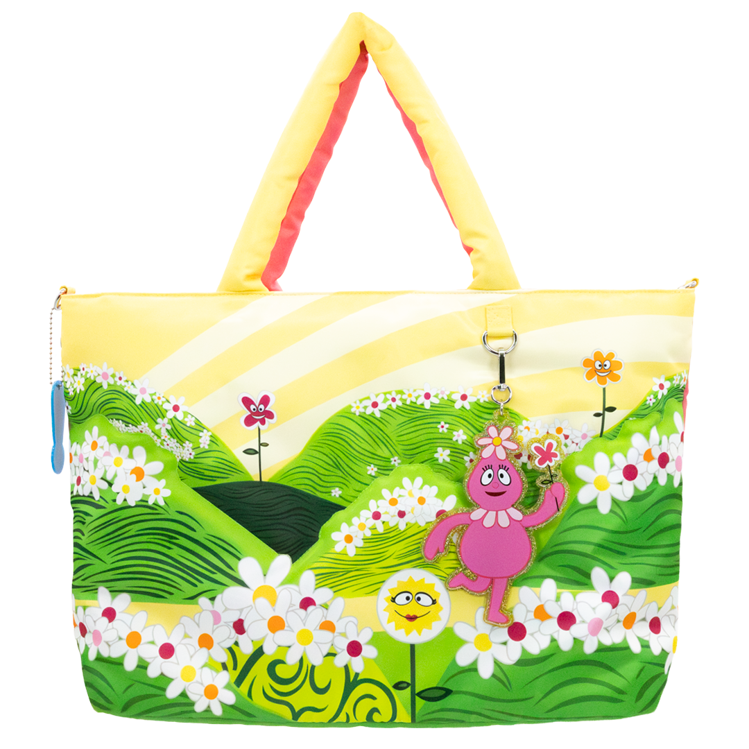 Yo Gabba Gabba Lands Double Sided Puffy Tote Bag