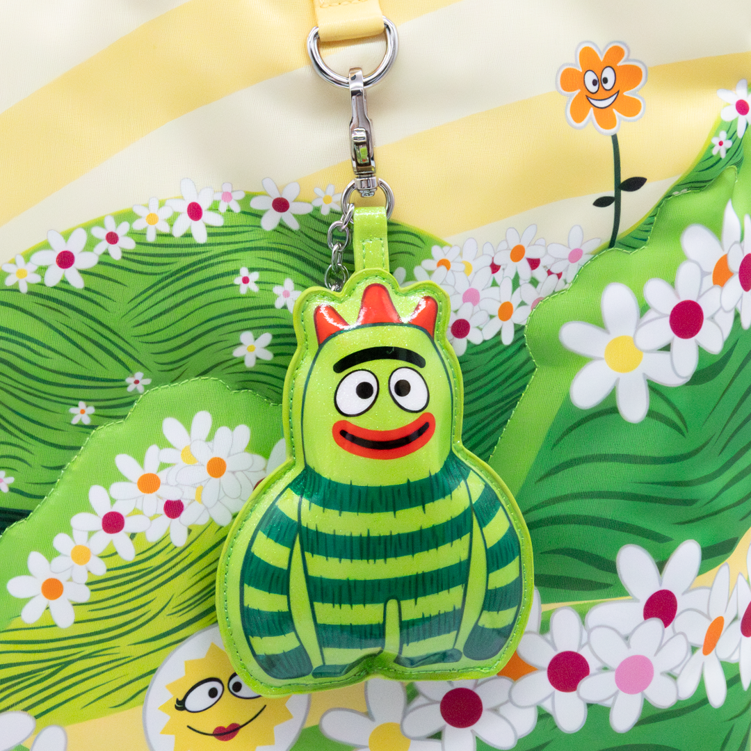 Yo Gabba Gabba Mystery Bag Glitter Vinyl Characters Padded Bag Charms