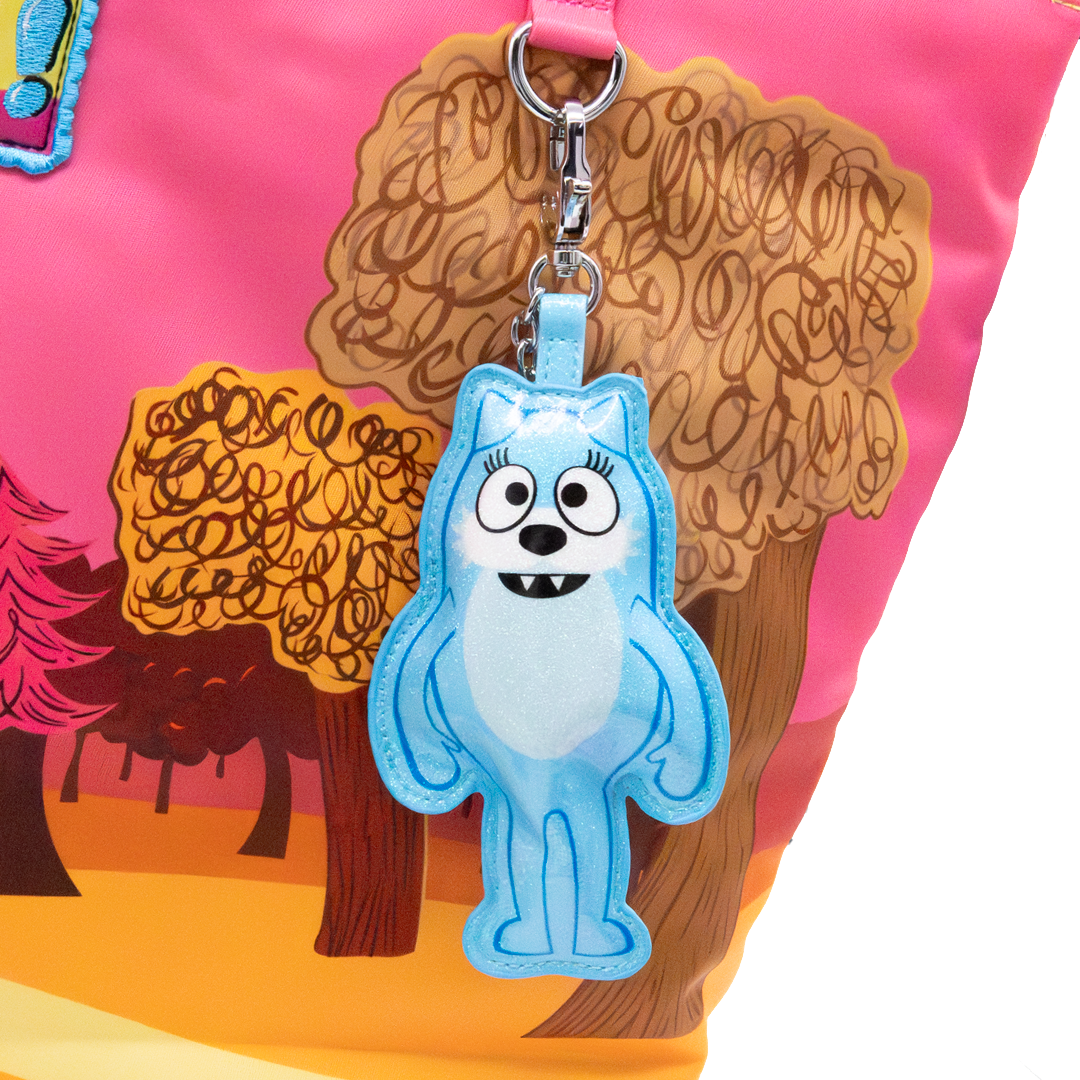Yo Gabba Gabba Mystery Bag Glitter Vinyl Characters Padded Bag Charms